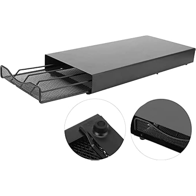 ريحني درج كبسولات القهوة لحزمة تخزين 40 كبسولة مثالي لنسبريسو بلاك - Image 2