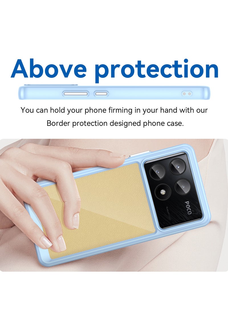 يوارب كينج غطاء حماية لهاتف شاومي بوكو X6 برو 5G ازرق - Image 4