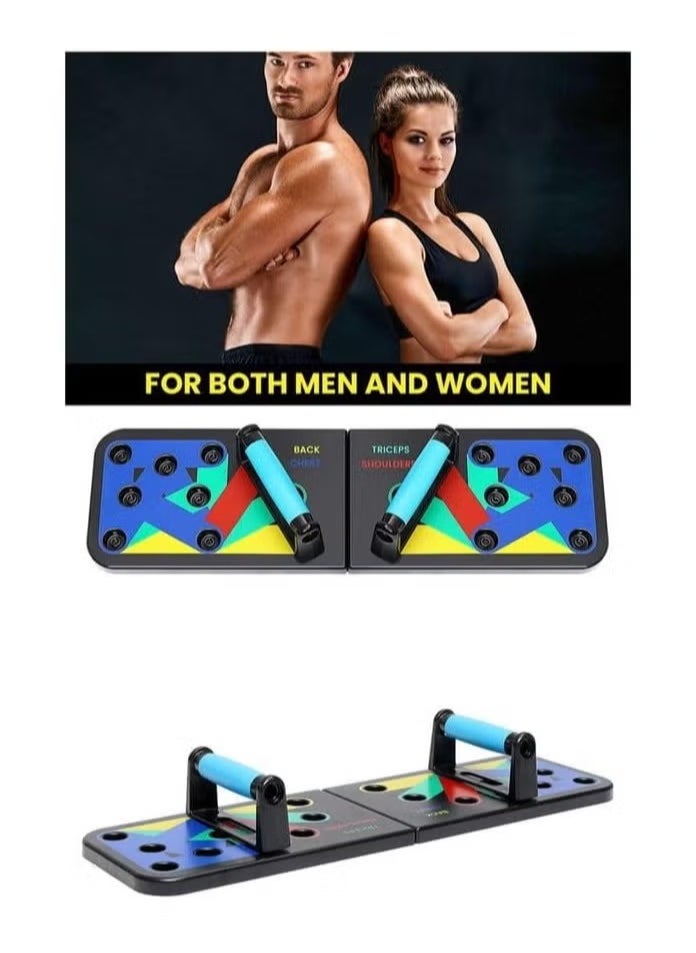 TIGER Strength Max Push-up Board – Multi-Functional Home Workout Bar System, Portable Gym for Men and Women, Barbell Chest Muscle Exercise, Fat Burner – Ideal Gift for Boyfriend and Fitness Enthusiasts  - Image 4