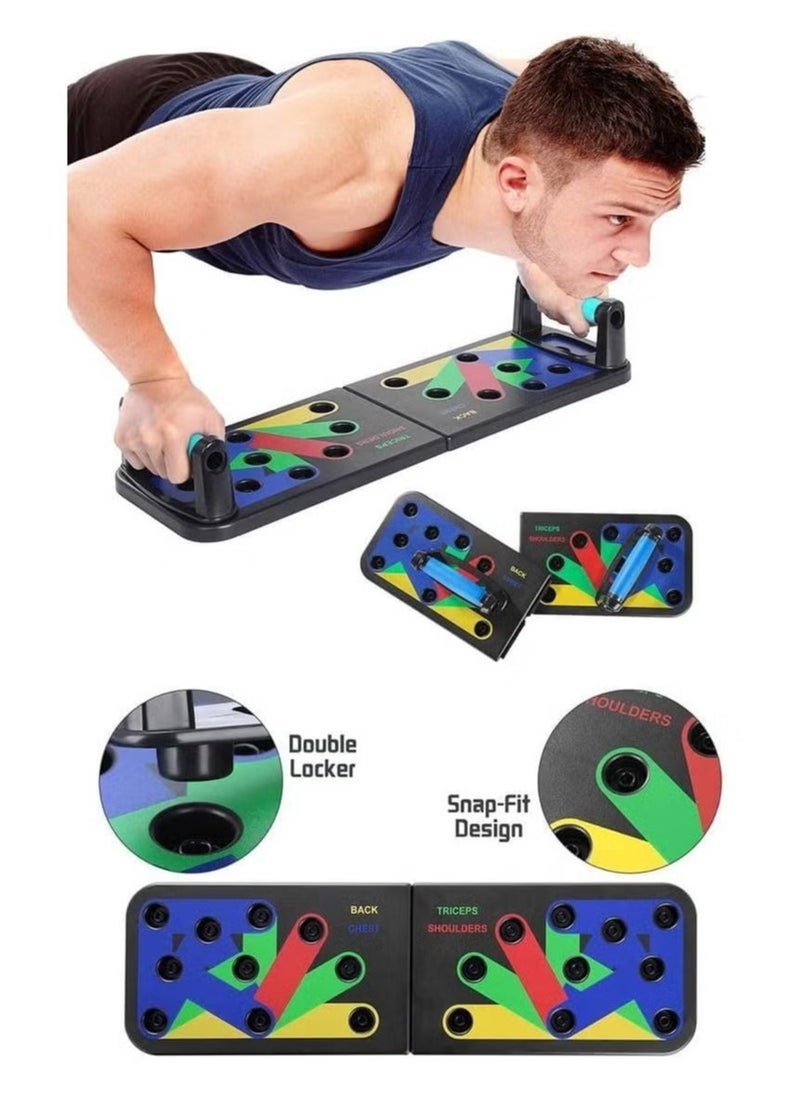 Strength Max Push-up Board – Multi-Functional Home Workout Bar System, Portable Gym for Men and Women, Barbell Chest Muscle Exercise, Fat Burner – Ideal Gift for Boyfriend and Fitness Enthusiasts - pzsku/Z4F78755A40A0320E8674Z/45/_/1740567070/6c35f6e0-9e3f-4454-b687-9b308cc184ca