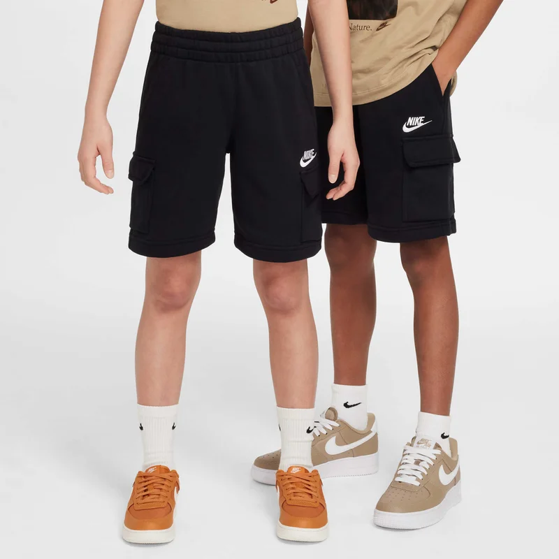 Nike Kids' Sportswear Club French Terry Cargo Shorts