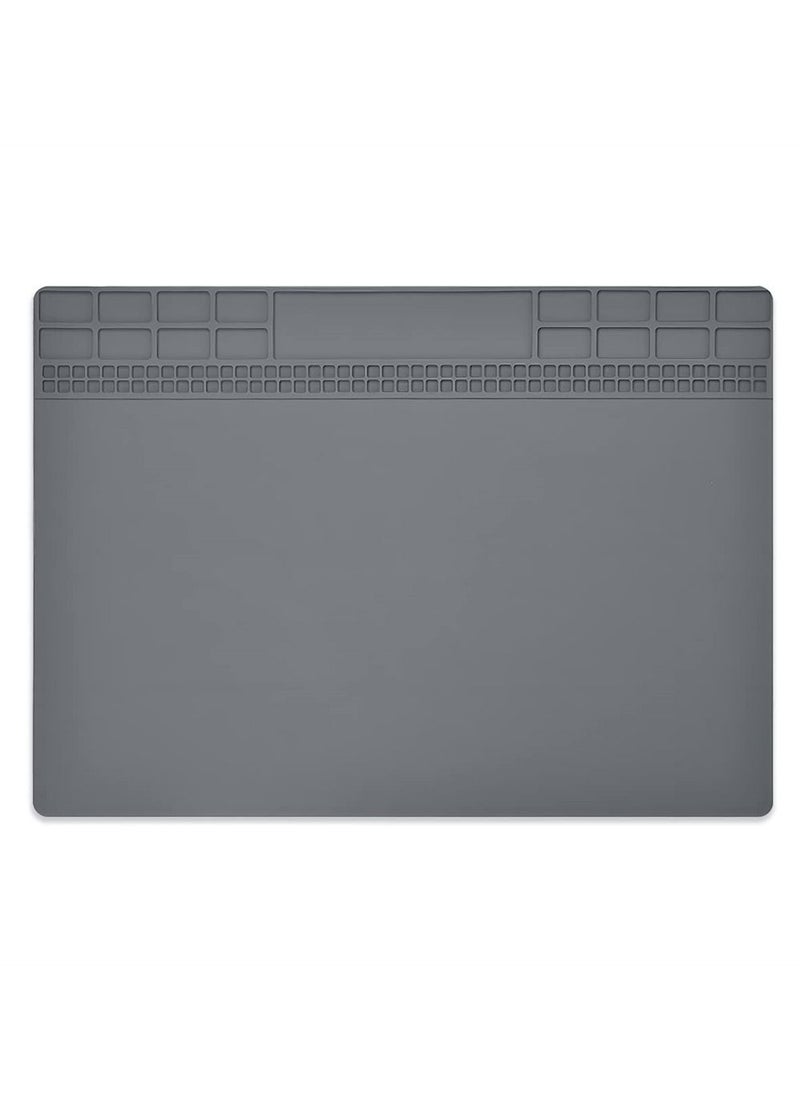 Heat Resistant Silicone Repair Mat, Electronics Repair Mat, Ideal for Soldering, Electronics, Computer Repair