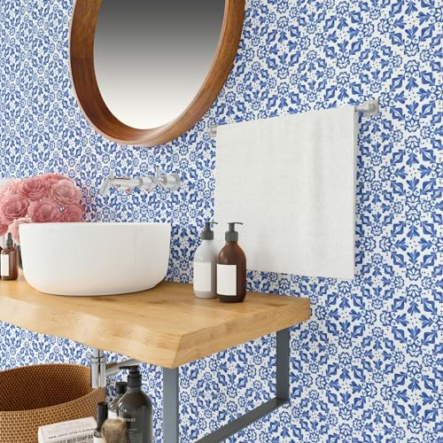 Brandian 36 pcs PVC Tile Decals for Gas Stove Wall, Covers 6 Ft x 3 Ft, Oil Proof Top, 6x6 Inches (Pack of 36) - Image 3