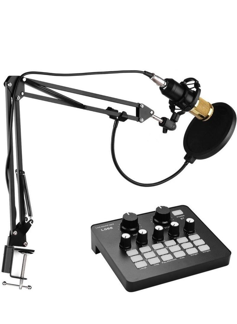 ELTRAZONE Sound Card L068 With Microphone Set - Image 1