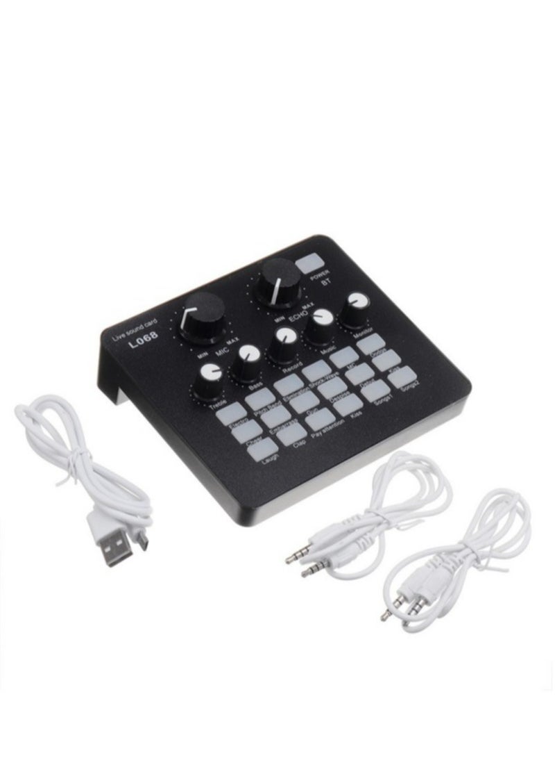 ELTRAZONE Sound Card L068 With Microphone Set - Image 4