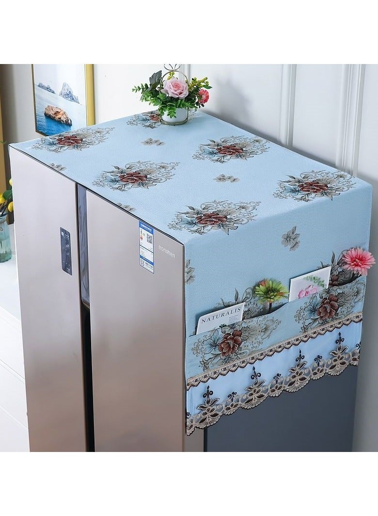 EBMINI Anti Slip Refrigerator Dust Cover Dust Cloth Cover 