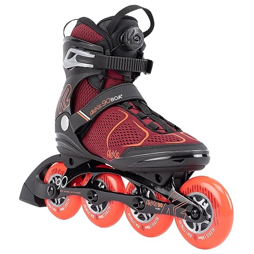 K2 Skate Alexis 90 Boa Color BurgandyOrange Size 5 I220202201050 - Image 1
