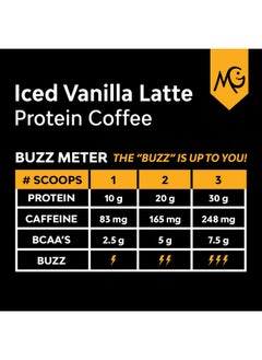 Health & Household Marigold High Protein Coffee - Iced Vanilla Latte, 20G Grass-Fed Whey Protein Isolate, Energy & Workout Boost, 2 Shots Organic Espresso, Non-Gmo, 1 Net Carb, 1 Lb Bag, 15 Servings  - Image 3