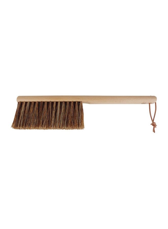 Redecker Narrow Hand Brush with Oiled Beechwood Handle, Strong Plant-Based Bristles, Hanging Loop, Made in Germany - Image 4