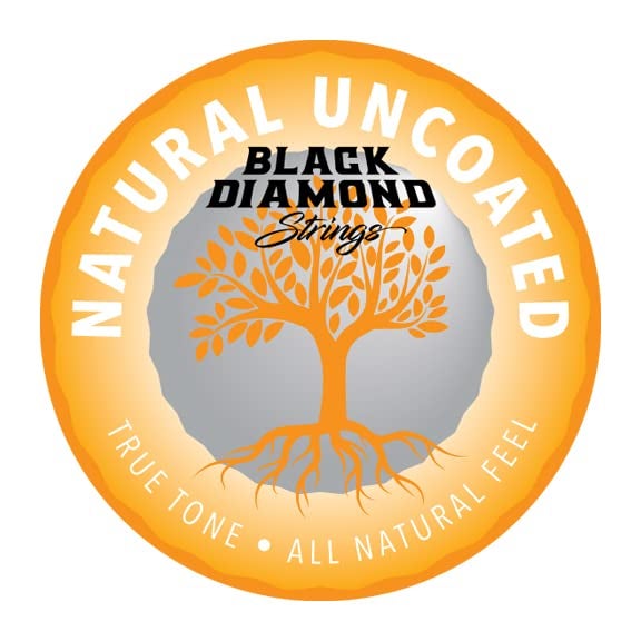 Black Diamond أوتار بلاك دايموند® N8020M أكوستيك 80/20 ملفوفة بالنحاس متوسطة .013P.017P.026B.035B.046B.056B - Image 4