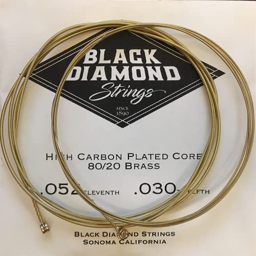 Black Diamond أوتار بلاك دايموند® N8020M أكوستيك 80/20 ملفوفة بالنحاس متوسطة .013P.017P.026B.035B.046B.056B - Image 5
