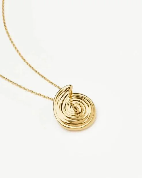 Missoma Woven Pendant Chain Necklace