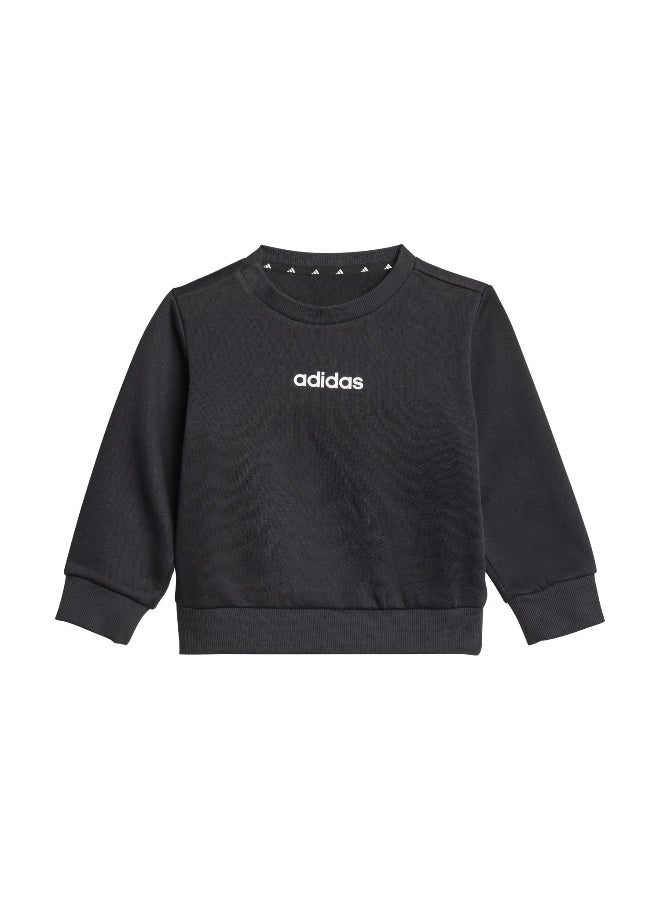 Adidas I Lin Fl Jog Black Training Suits For Infant 0-3M - Image 2