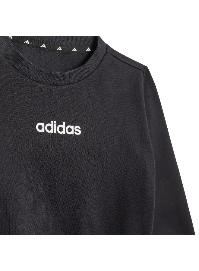 Adidas I Lin Fl Jog Black Training Suits For Infant 0-3M - Image 5