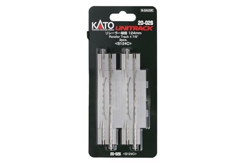 Kato USA Inc. N 124mm 4-7/8 Rerailer Track 2 KAT20026 N Track - Image 3