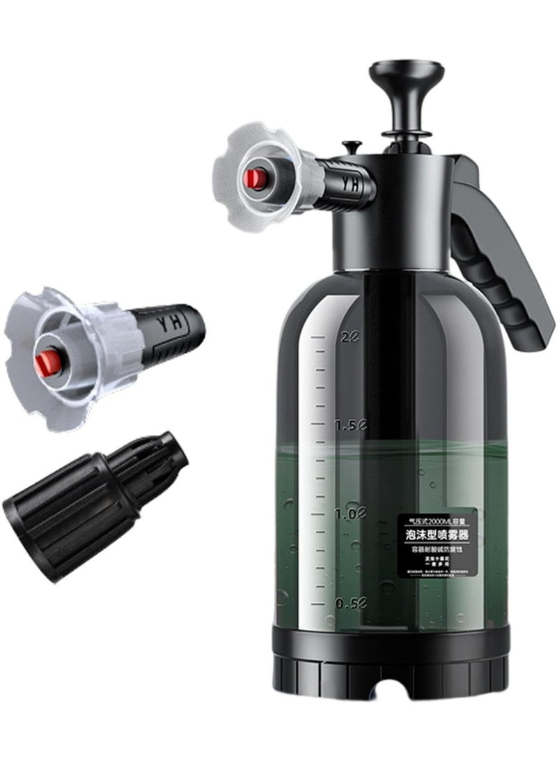 زجاجة رش رغوية عالية الضغط لغسيل السيارات - بلاستيك متين، أداة أساسية لصيانة السيارات - Image 1
