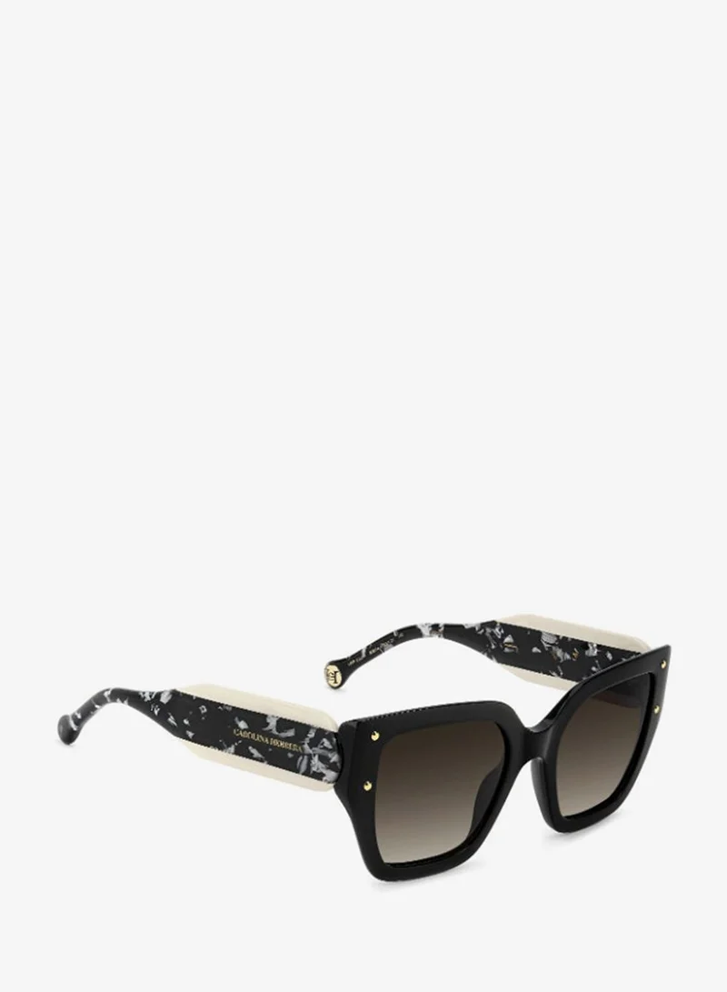 كارولينا هيريرا CAROLINA HERRERA HER 0323/S Sunglasses Black Square