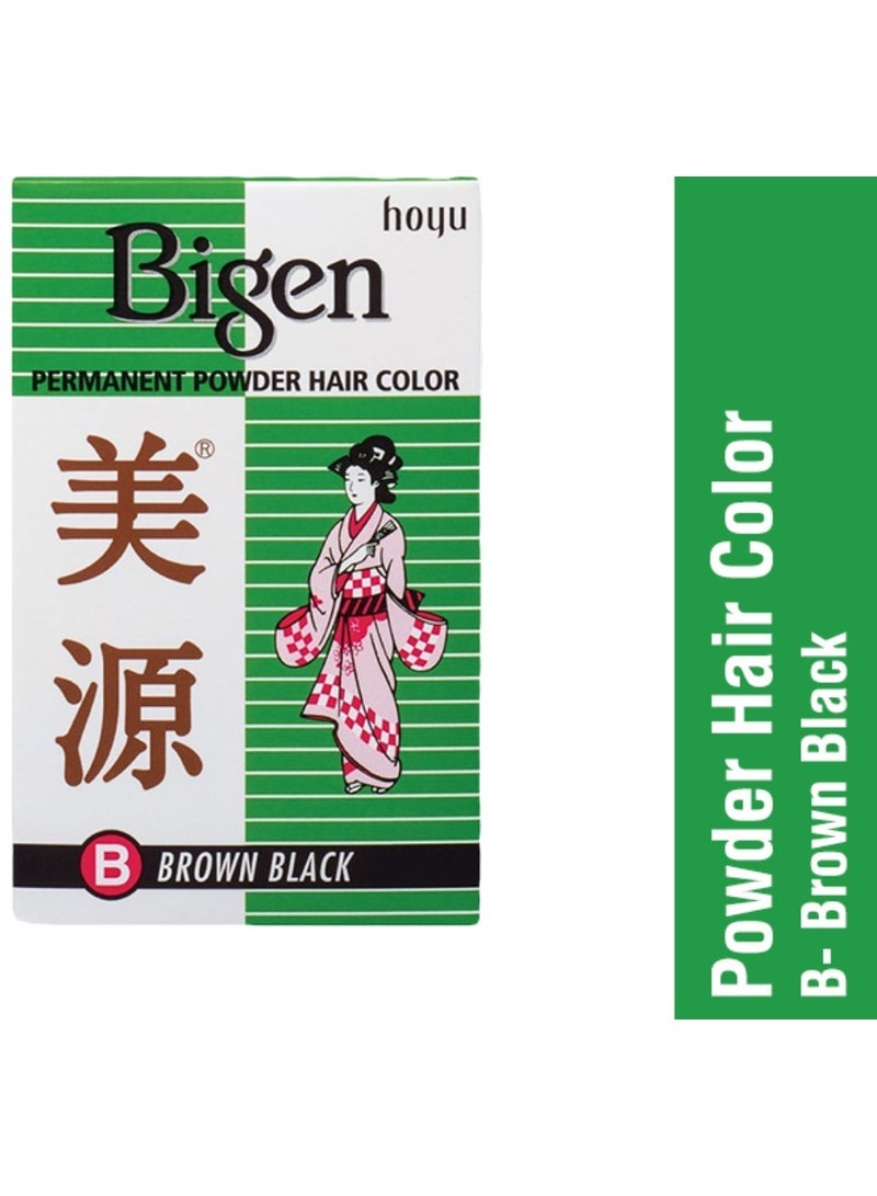 Bigen Powder Hair Dye Color Brown Black 6grams (Pack of 6) - Image 3