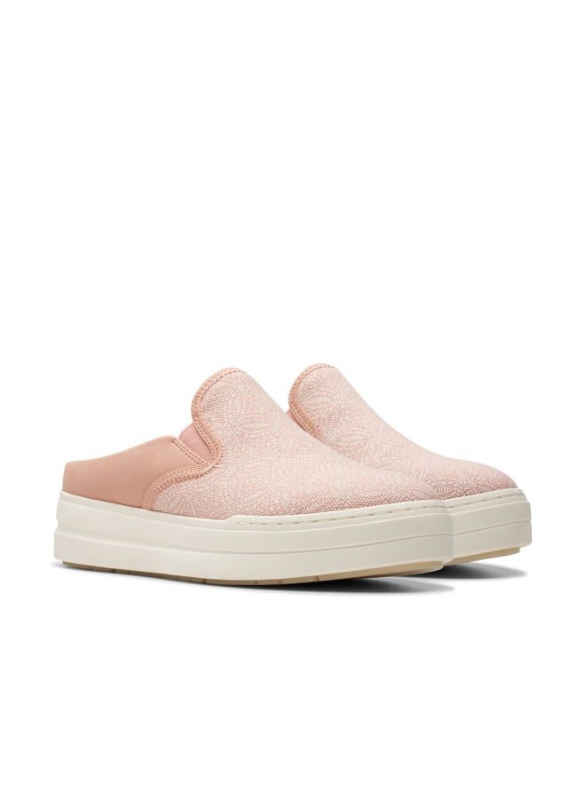 clarks Women's Audreigh Cove Clog, Peach Textile, 41.5 EU - Image 5