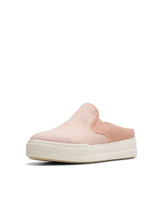 clarks Women's Audreigh Cove Clog, Peach Textile, 41.5 EU - Image 1