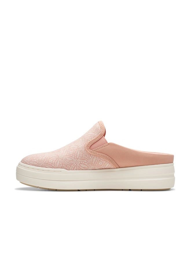 clarks Women's Audreigh Cove Clog, Peach Textile, 41.5 EU - Image 3
