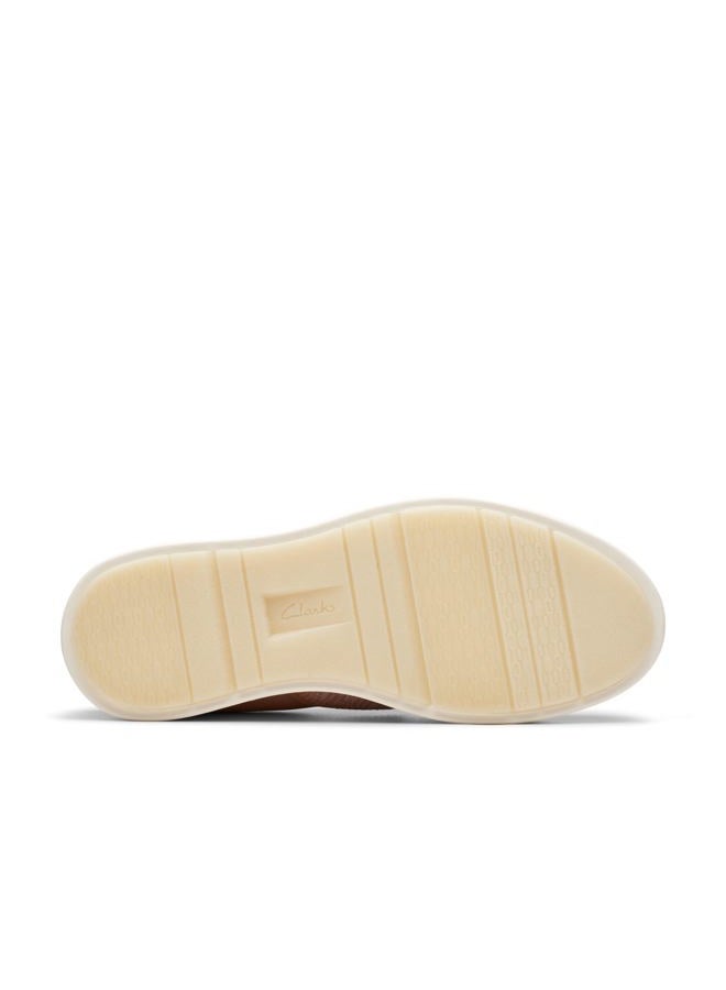 clarks Women's Audreigh Cove Clog, Peach Textile, 41.5 EU - Image 4