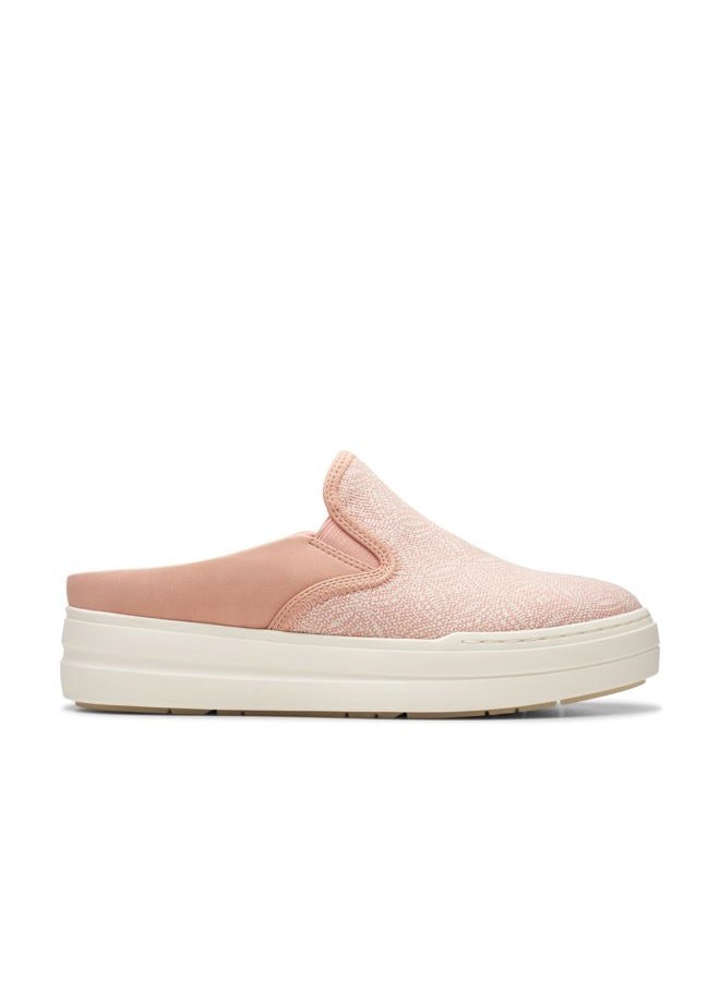 clarks Women's Audreigh Cove Clog, Peach Textile, 41.5 EU - Image 2