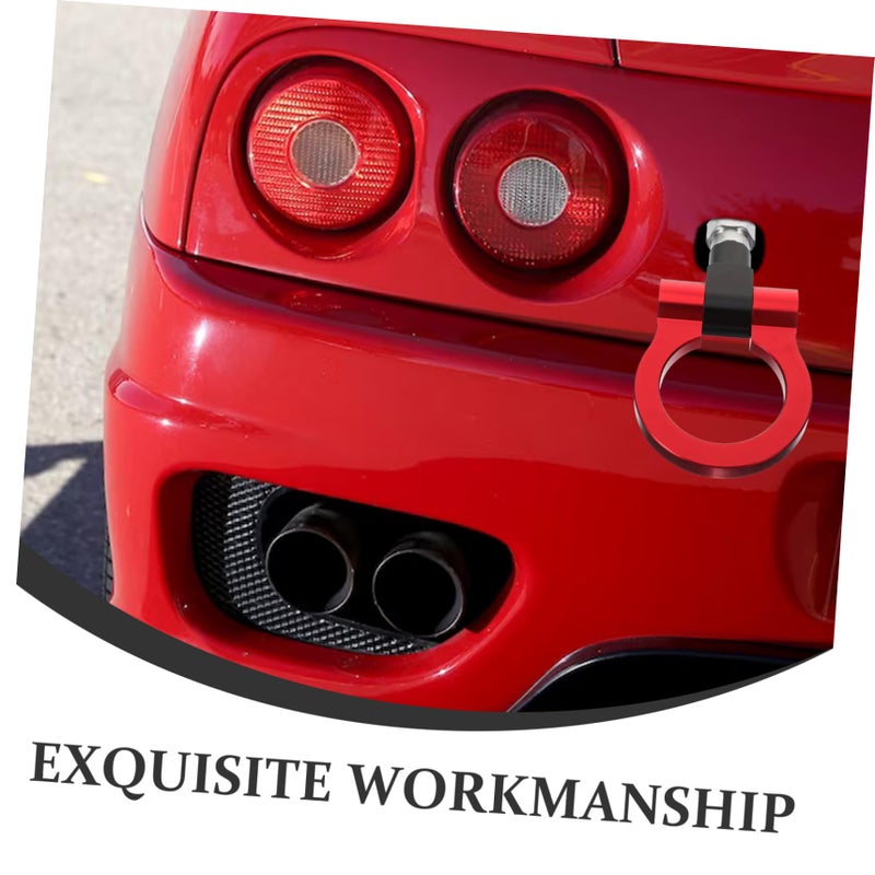 Black Tow Hook for European Cars Easy Installation Racing Decoration - Image 3