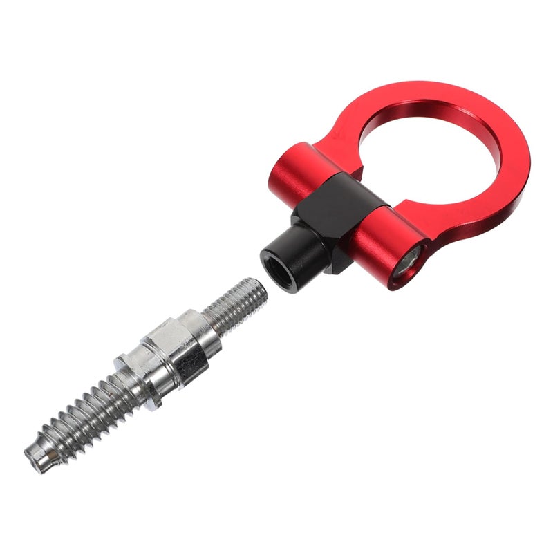 Black Tow Hook for European Cars Easy Installation Racing Decoration - Image 2
