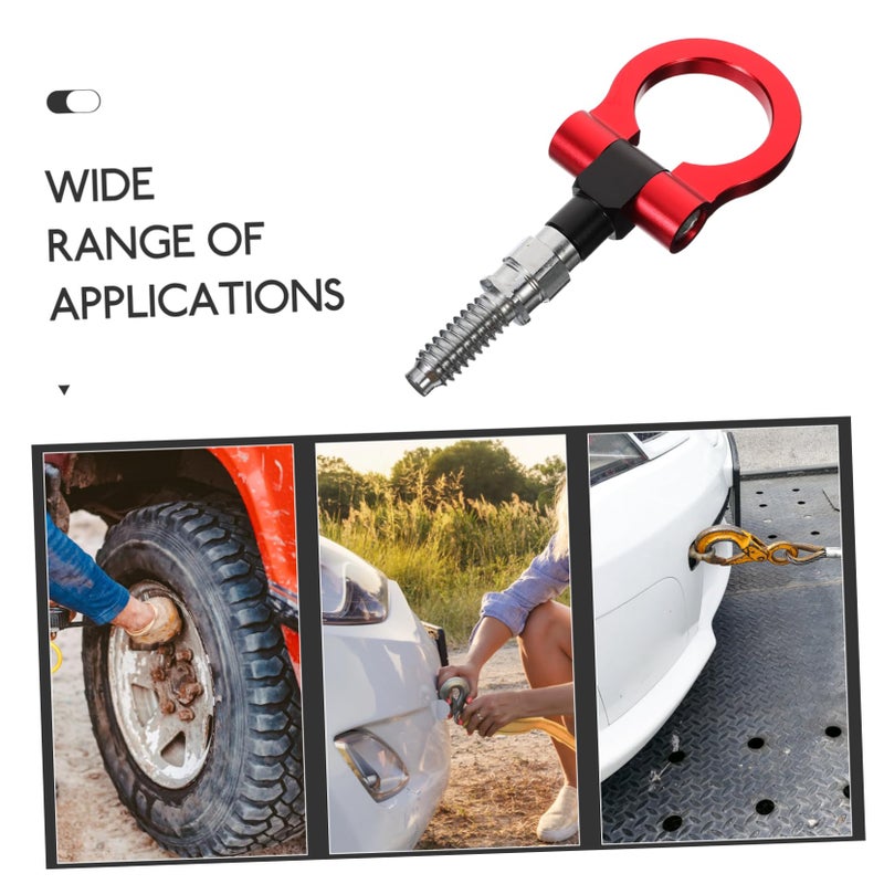 Black Tow Hook for European Cars Easy Installation Racing Decoration - Image 5