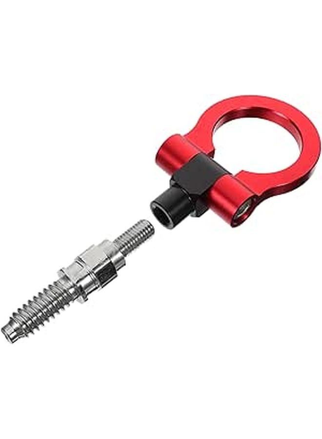 Black Tow Hook for European Cars Easy Installation Racing Decoration - Image 1