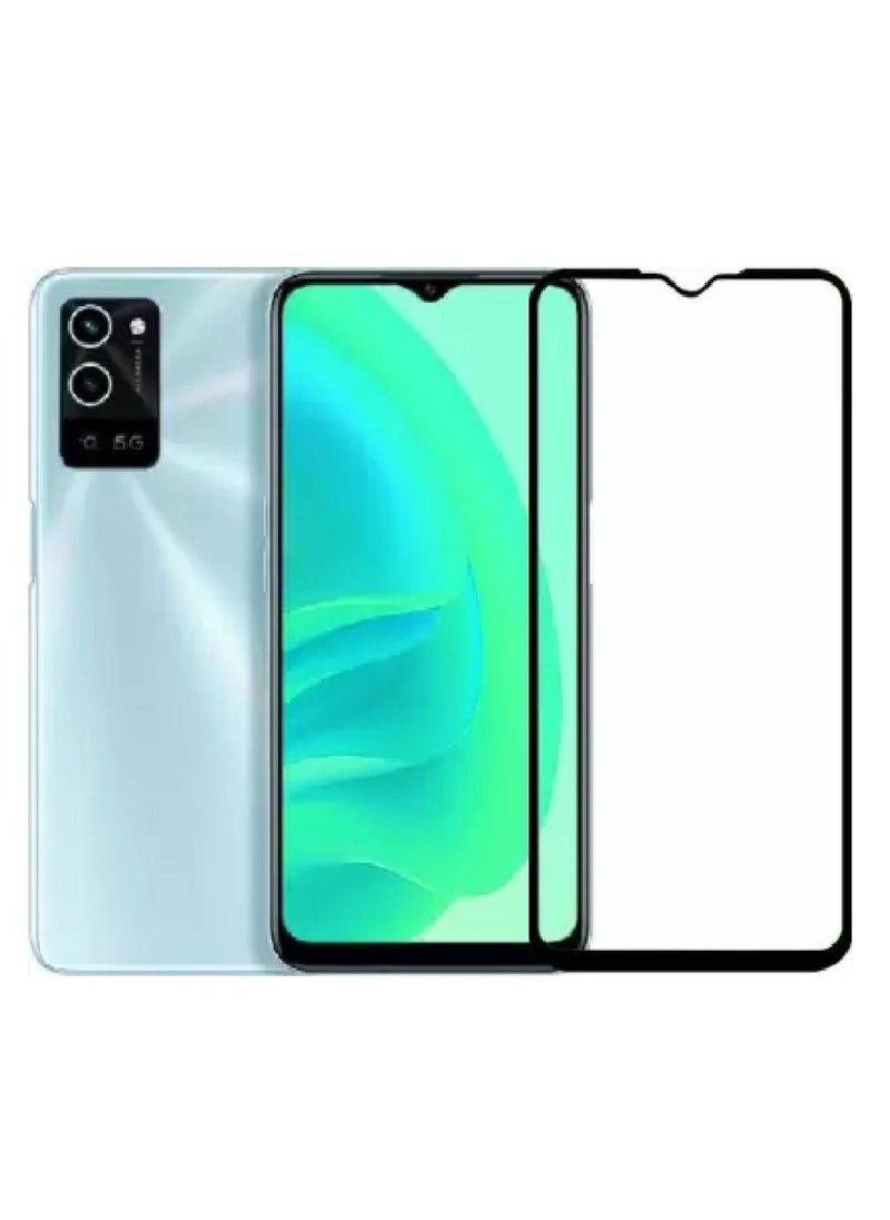 ماركة غير محددة واقي شاشة من الزجاج المقوى بتغطية كاملة صلابة 9H لهاتف Oppo A56 5G  - Image 1