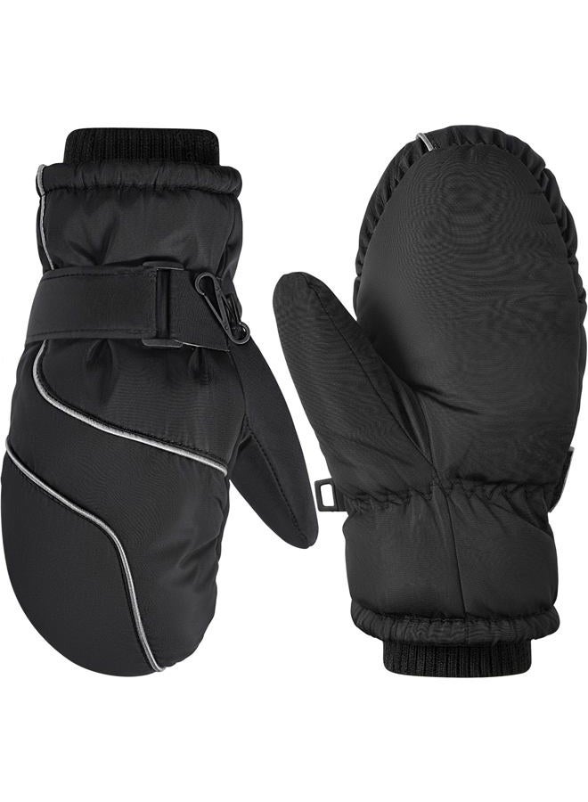 coclothy Snow Gloves for Kids - Waterproof Ski Mittens Gloves Boys Girls, Warmth Winter Toddler Mittens Glove for Toddlers Child Snowboarding Outdoor - Image 1