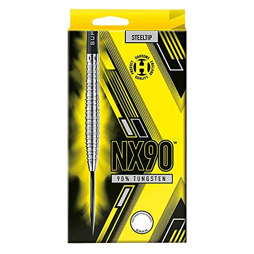 Harrows NX90 Darts, 90% Tungsten Steel Tip Darts Set, Includes High-Grade Shafts, Aerodynamic Dart Flights, Available in Sizes 21g, 22g, 23g, 24g, 25g & 26g - Image 3