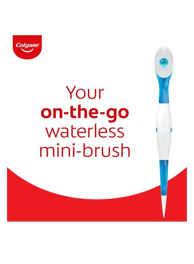 Colgate فرشاة أسنان ماكس فريش ويسب صغيرة للسفر للاستعمال مرة واحدة، بالنعناع، 24 قطعة (عبوة من 4 قطع) - Image 2