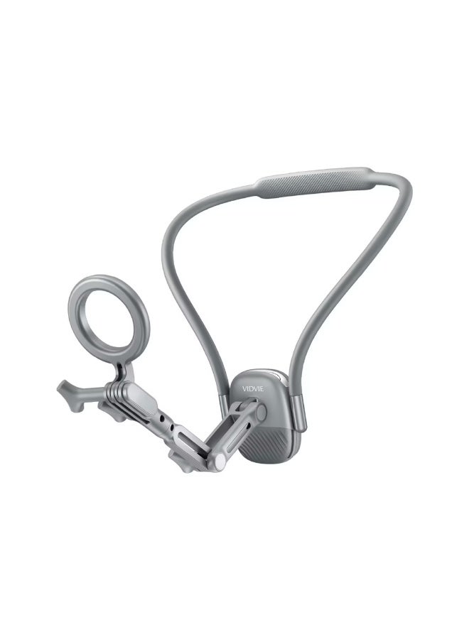 Vidvie Foldable Neck-Hanging Magnetic Shooting Bracket (Gray) - Image 1