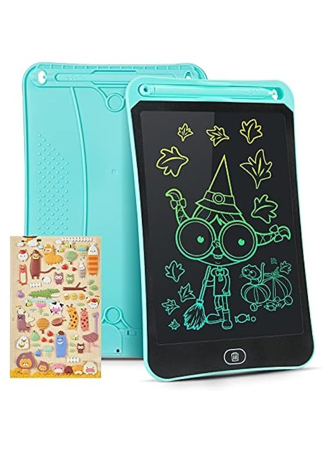 Colorful 12-Inch LCD Writing Tablet for Kids - Educational Toy Gift for Boys and Girls Aged 3-8 - Blue Electronic Doodle Board and Drawing Pad - Image 1