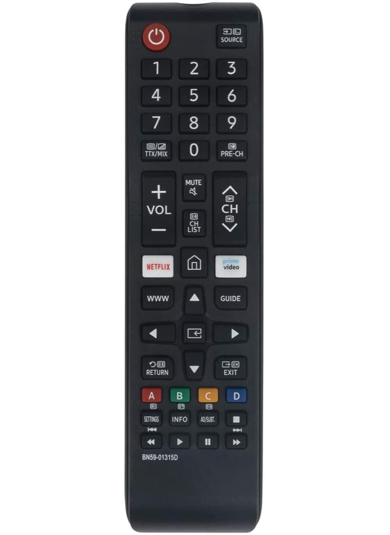 Generic - Remote Control Replacement for Samsung Smart TV LCD , LED - No Setup Required - Image 1