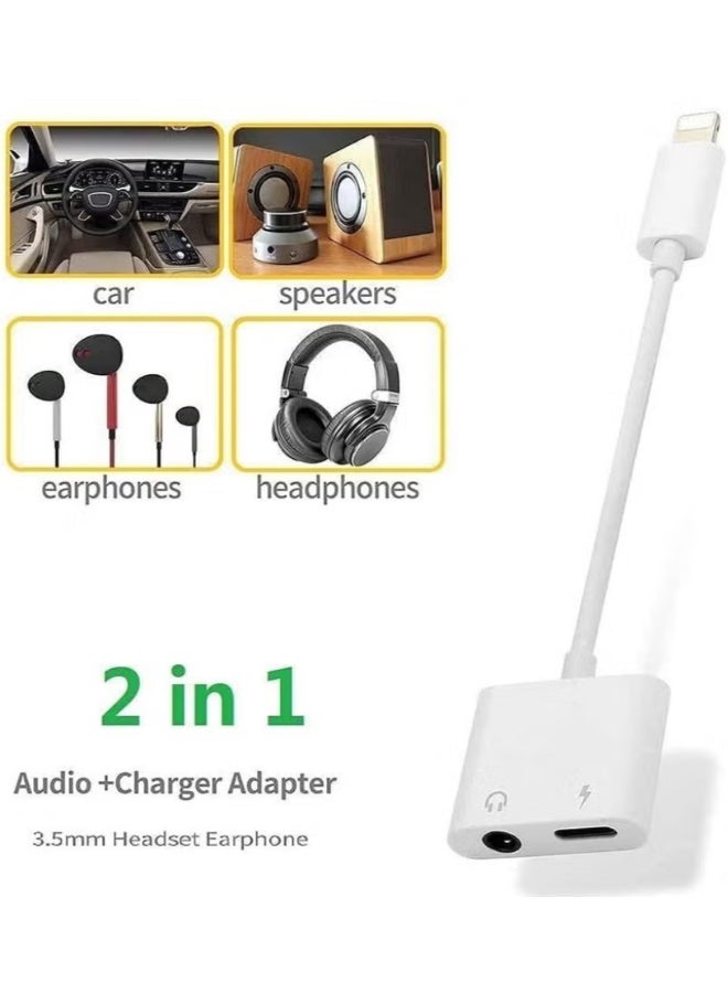 2-In-1 Lightning To 3.5mm Headphone Audio Jack + Charge Cable | WIDGETS MATRIX - Image 4