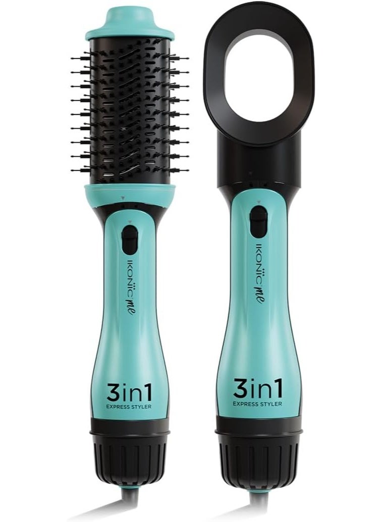IKONIC ME- 3 IN 1 EXPRESS STYLER - COMBINES A CONVENTIONAL BLOW DRYER WITH A VOLUMIZER AND A STYLER (Tiffany) - Image 1