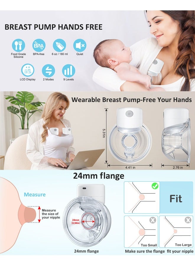 Smart Display Hands Free Wearable Electric Breast Single Pump - pzsku/Z4F7AAE220469754B81B3Z/45/_/1709805574/226fa908-e527-4aad-b8a6-5ae24fbe76af