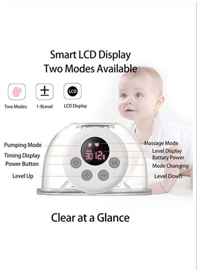 Smart Display Hands Free Wearable Electric Breast Single Pump - pzsku/Z4F7AAE220469754B81B3Z/45/_/1709806676/ed15cdd2-7cd3-4b4a-9d2f-5a9881543b6d