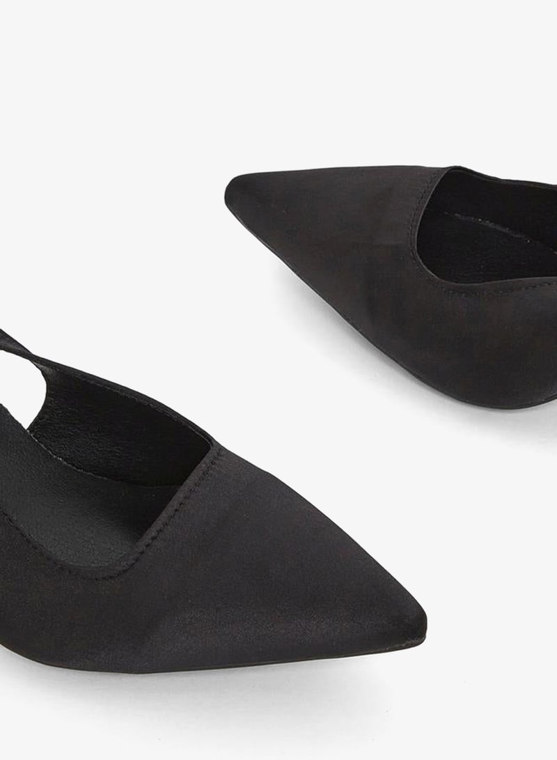 Styli Embellished Side Strap Stiletto Heel Sandals - Image 3