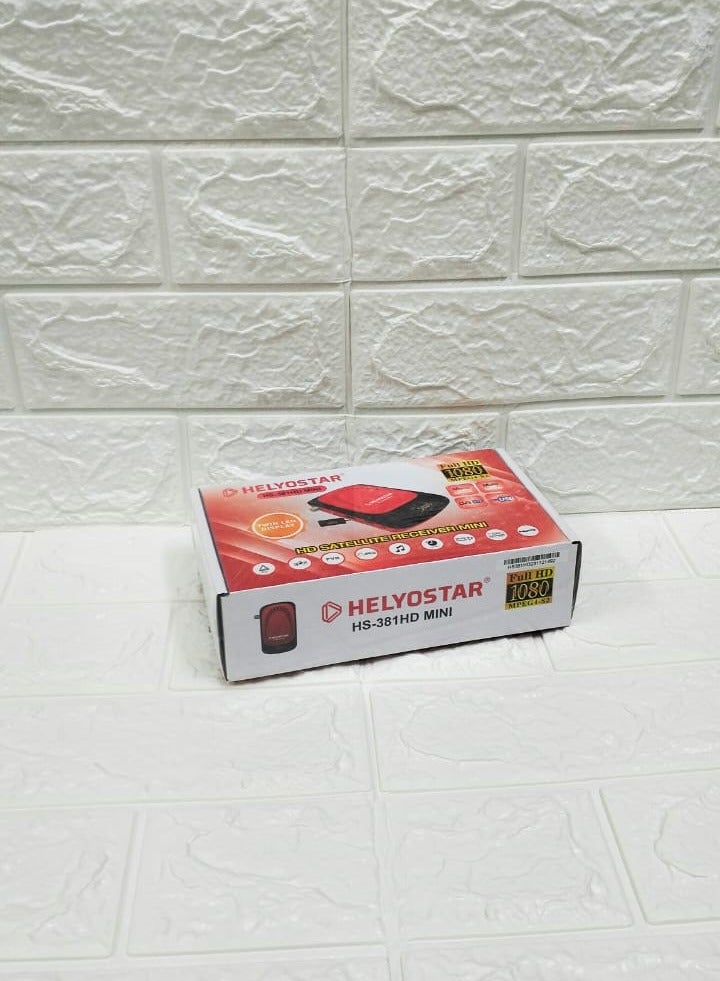 HELYOSTAR HD Satellite TWIN LED Display Receiver Mini