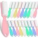 HOFASON 20Pcs Handle Grip Nail Brush Hand Fingernail Cleaner Brush Manicure Tools Scrub Cleaning Brushes Kit for Toes and Nails Women MenRandom Colors - Image 2