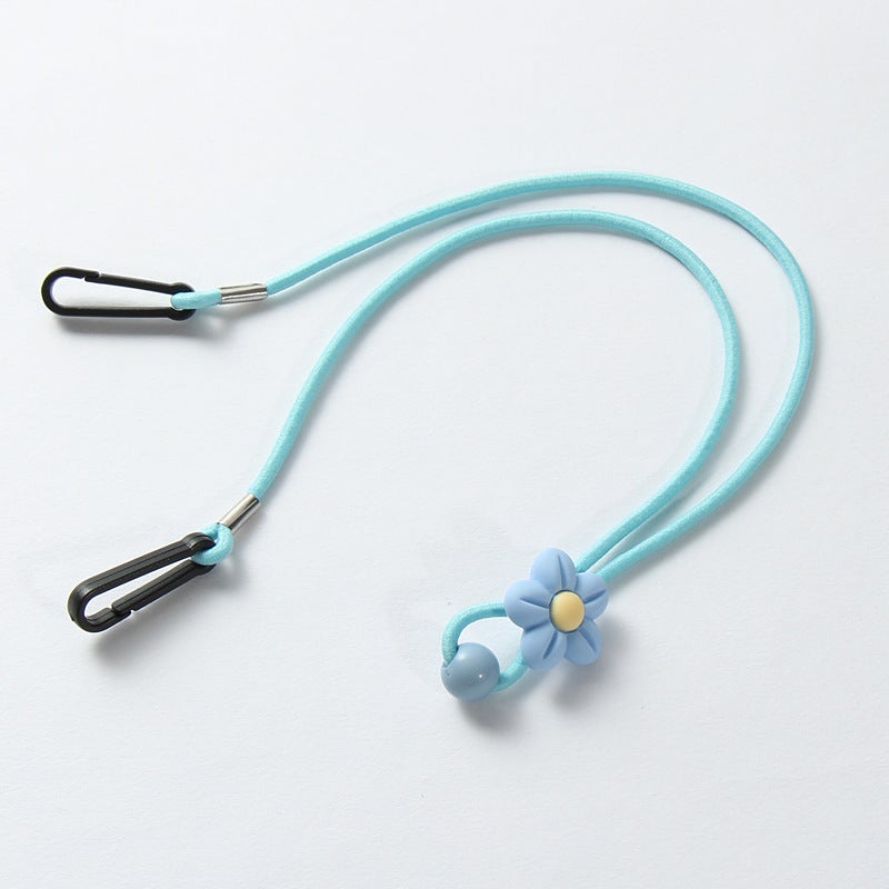 Cartoon Kids Mask Lanyard Adjustable Ear Saver 8# Pink Rabbit - Image 2