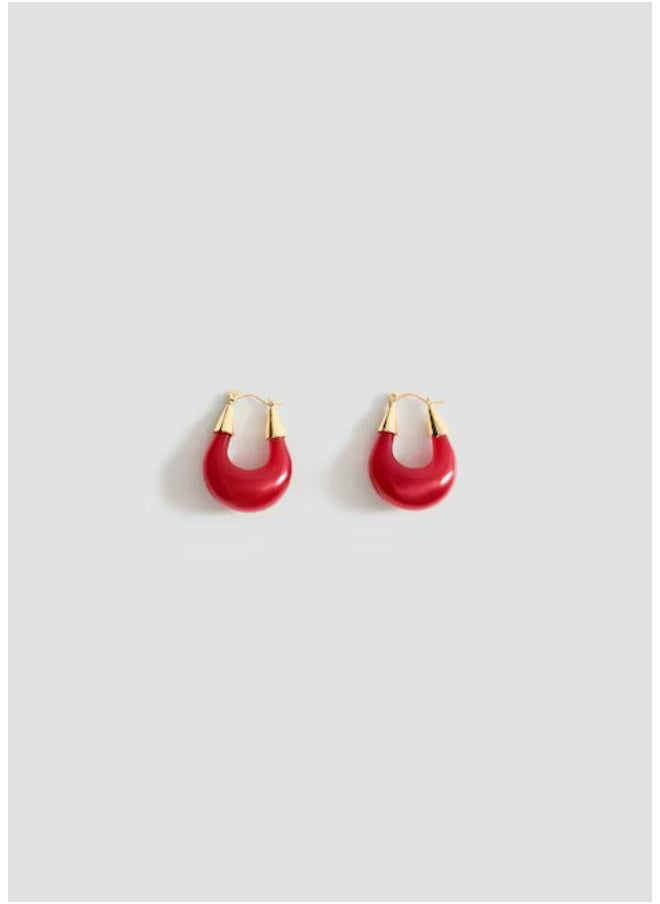 MANGO - Mixed Hoop Earrings - Image 1