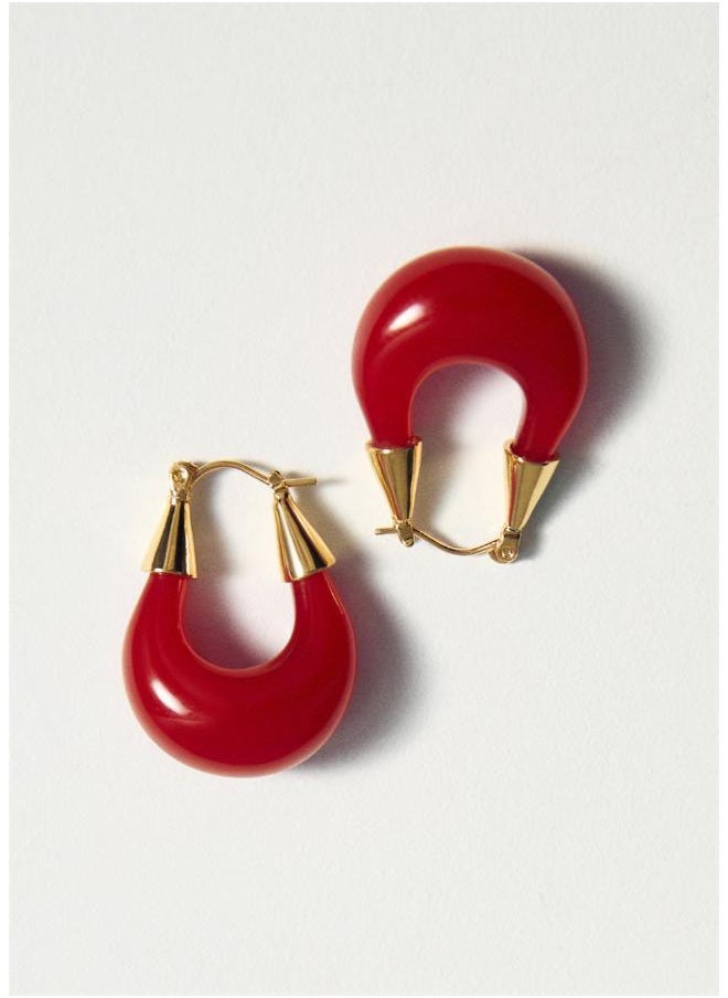 MANGO - Mixed Hoop Earrings - Image 1