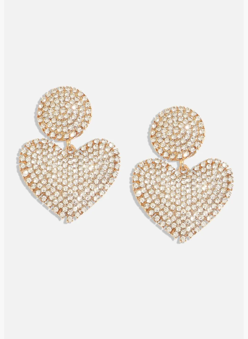 SOHI Gold Plated Designer Western Wear Drop Earring For Women