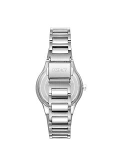 ECSTACY Ecstacy Women's GM10 Movement Watch, Analog Display and Stainless Steel Strap - E23509-SBSL, Silver  - Image 3